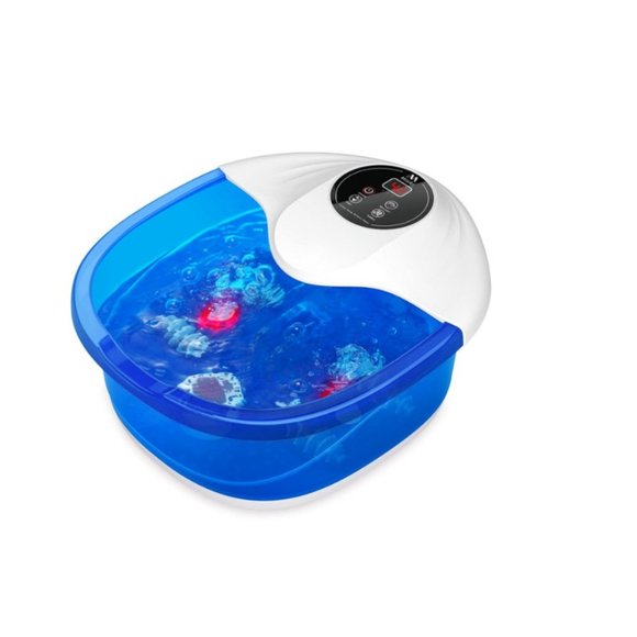 Misiki Bath & Body Foot Spa Massager With Heat Bubbles Vibration
